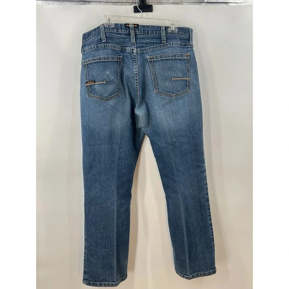 Ariat Rebar M5 Cowboycore Slim Straight Jeans Mens 38x30 Western Workwear Denim